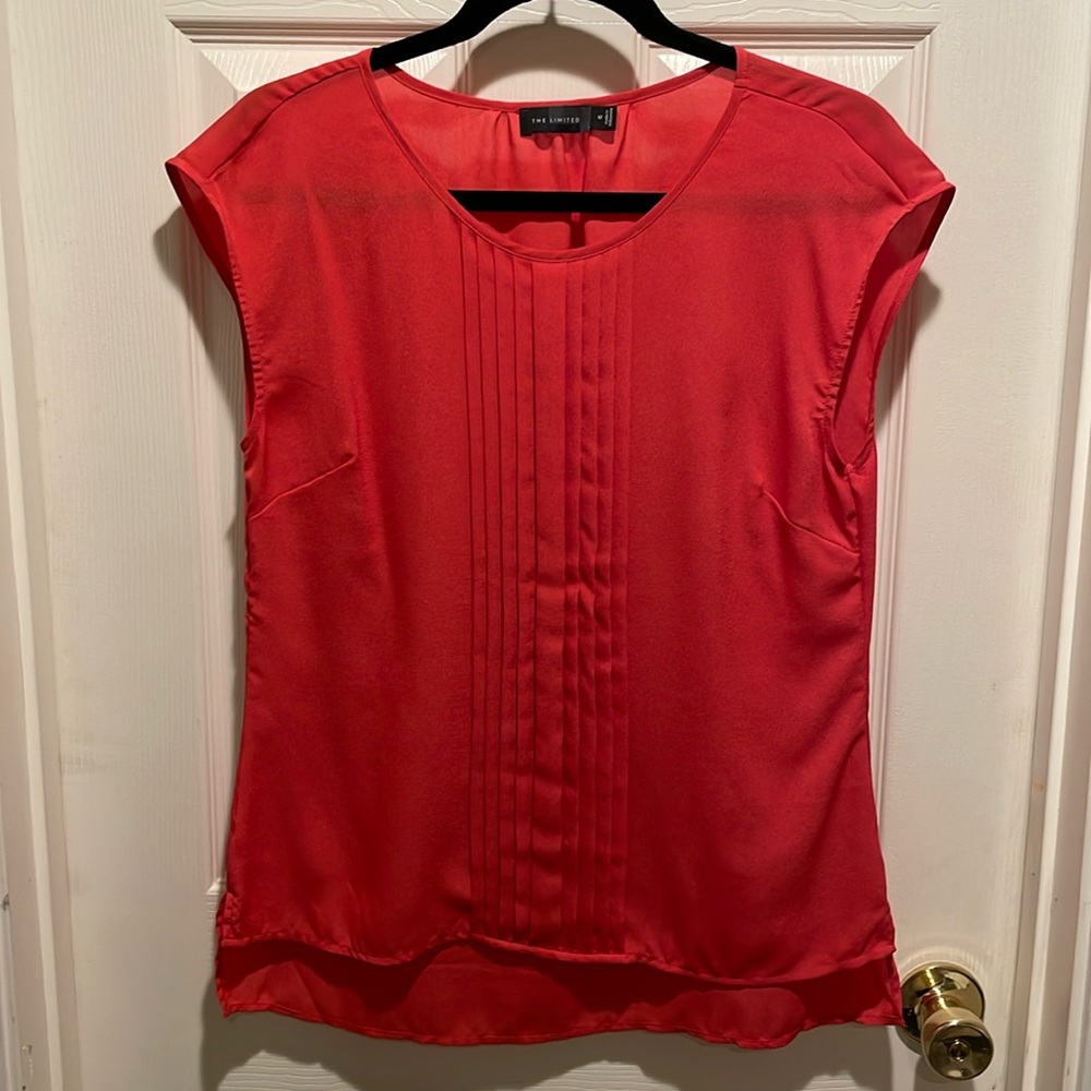 The Limited cap sleeve blouse NWOT
